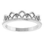 Stackable Crown Ring - Image 3