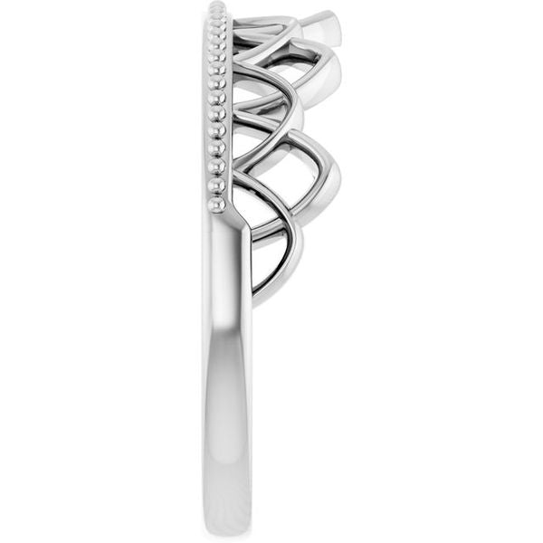 Stackable Crown Ring - Image 4