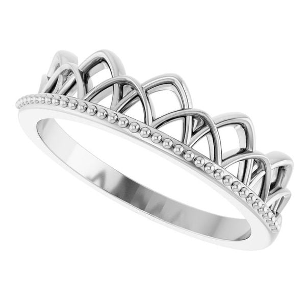 Stackable Crown Ring - Image 5