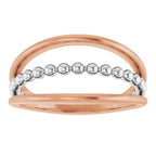Negative Space Beaded Ring - Image 3