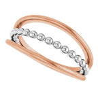 Negative Space Beaded Ring - Image 5