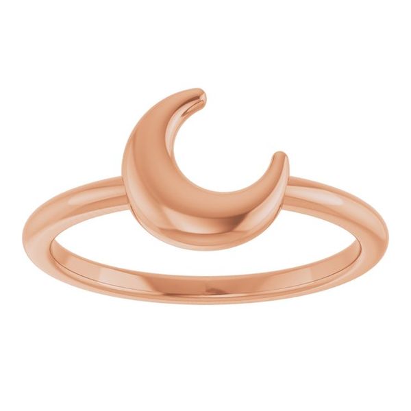 Crescent Moon Ring - Image 3