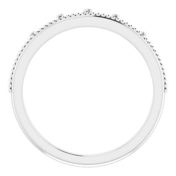 Stackable Crown Ring - Image 2