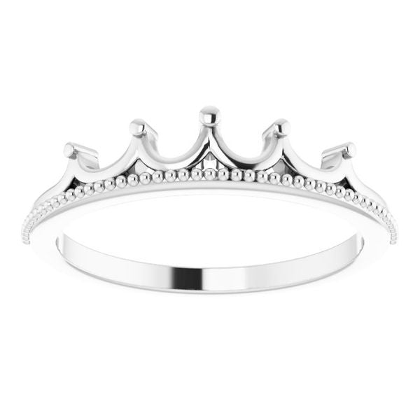 Stackable Crown Ring - Image 3