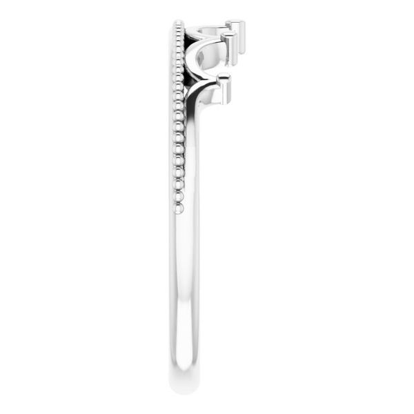 Stackable Crown Ring - Image 4