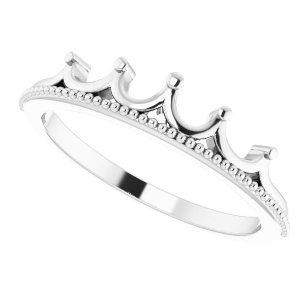Stackable Crown Ring - Image 5