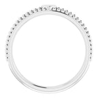 Milgrain Stackable Heart Ring - Image 2