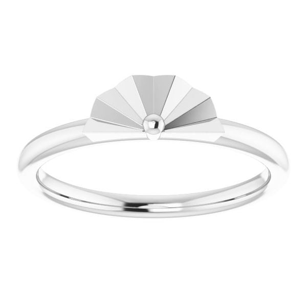 Starburst Stackable Ring - Image 3