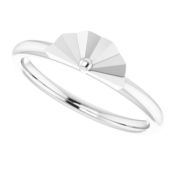Starburst Stackable Ring - Image 5
