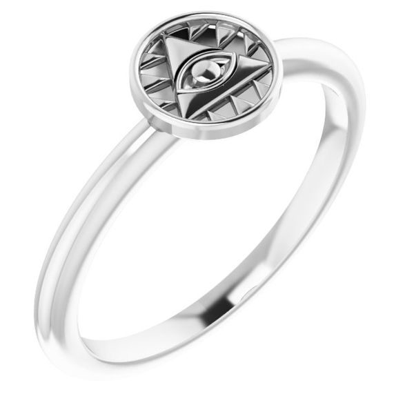 Stackable Eye of Providence Ring