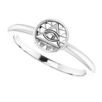 Stackable Eye of Providence Ring - Image 5