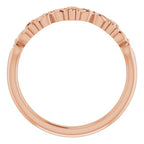 Vintage-Inspired Stackable Ring - Image 2