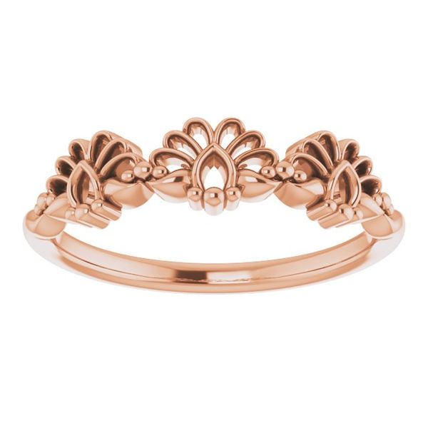 Vintage-Inspired Stackable Ring - Image 3