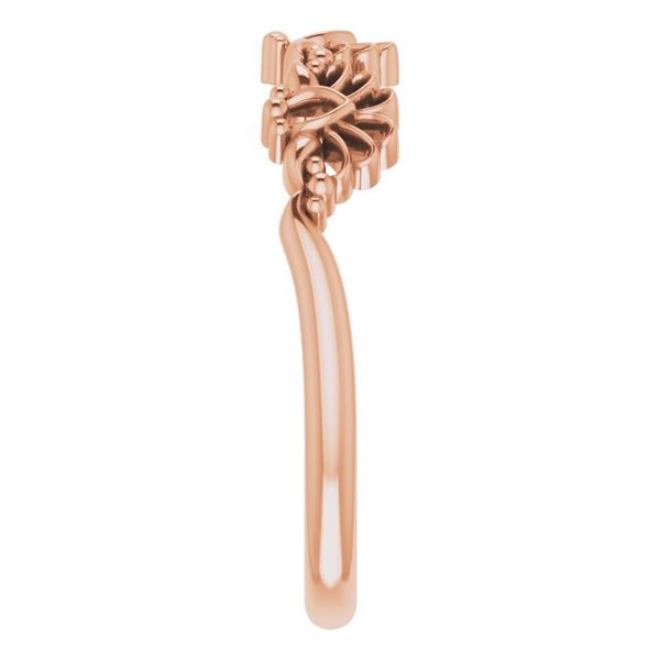 Vintage-Inspired Stackable Ring - Image 4