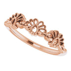 Vintage-Inspired Stackable Ring - Image 5