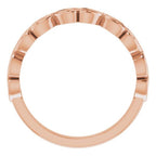 Vintage-Inspired Stackable Ring - Image 2