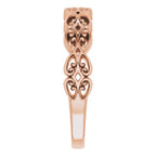 Vintage-Inspired Stackable Ring - Image 4