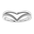 Beaded V Ring - Image 3