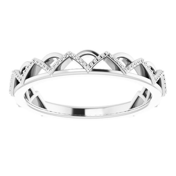 Stackable Crown Ring - Image 3