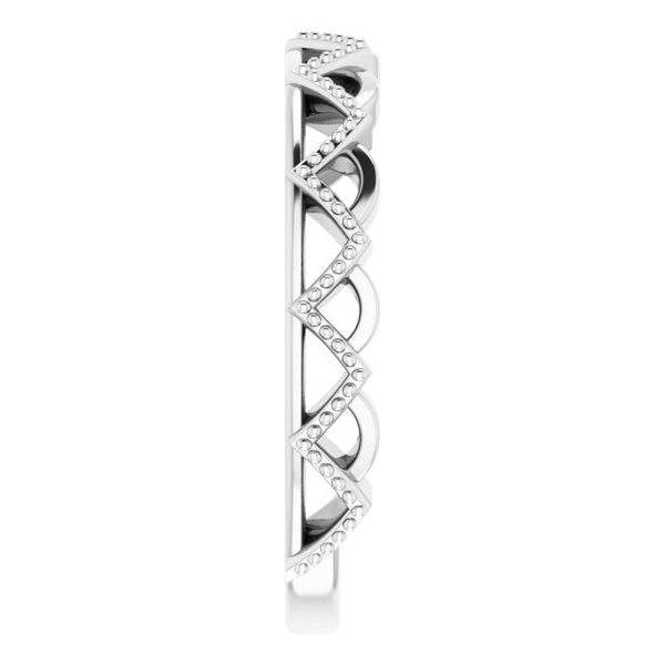 Stackable Crown Ring - Image 4
