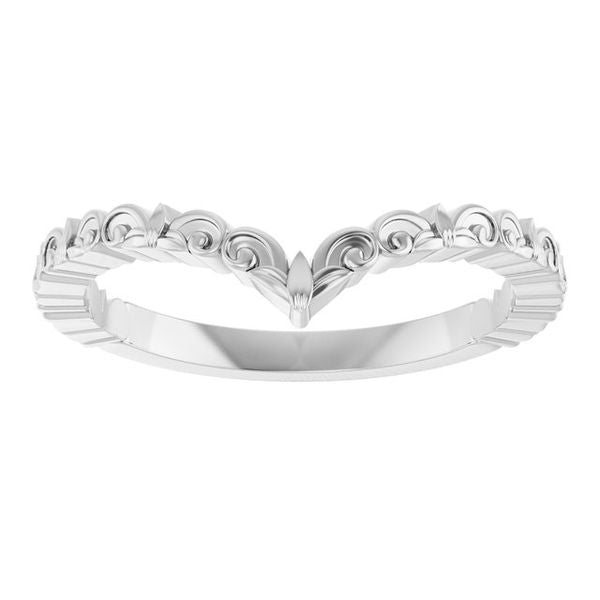 Vintage-Inspired V Ring - Image 3