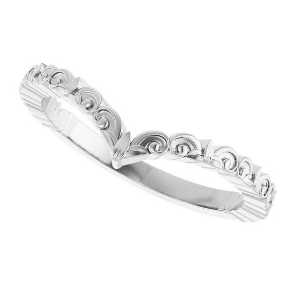 Vintage-Inspired V Ring - Image 5