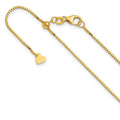 Leslie's 10K Adjustable .9mm Box Chain