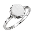 Oval Signet Ring