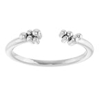 Beaded Negative Space Ring - Image 3