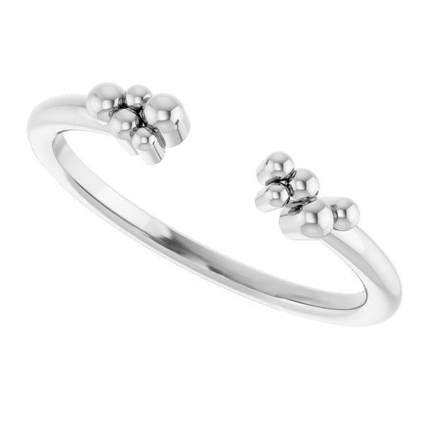 Beaded Negative Space Ring - Image 5