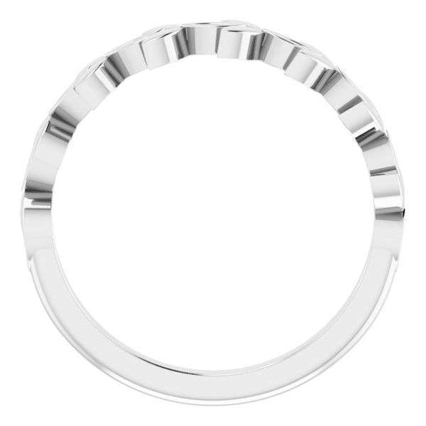 Stackable Floral Ring - Image 2