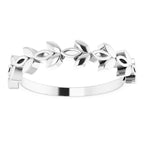 Stackable Floral Ring - Image 3