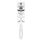 Stackable Floral Ring - Image 4