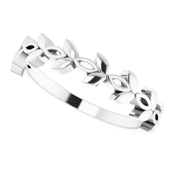 Stackable Floral Ring - Image 5