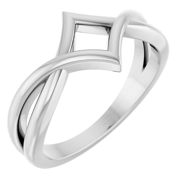 Geometric Negative Space Ring