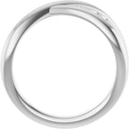 Sculptural Criss-Cross Ring - Image 2