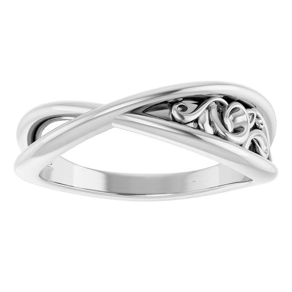 Sculptural Criss-Cross Ring - Image 3
