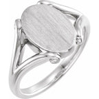 Oval Signet Ring