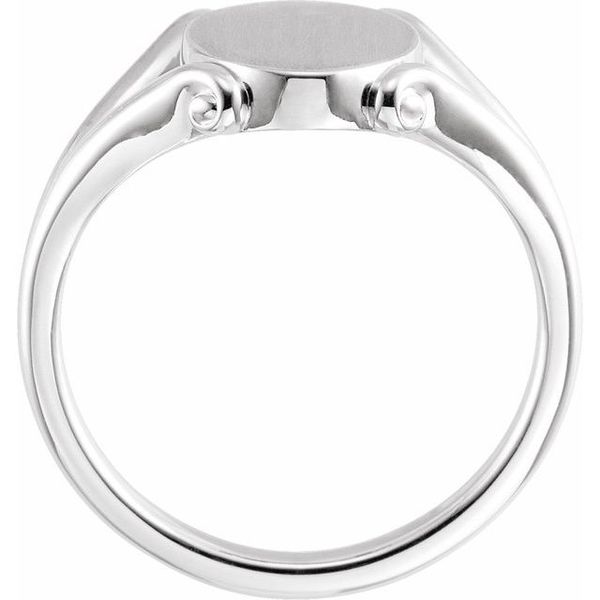 Oval Signet Ring - Image 2