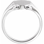 Oval Signet Ring - Image 2