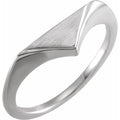 Geometric Signet Ring