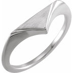 Geometric Signet Ring