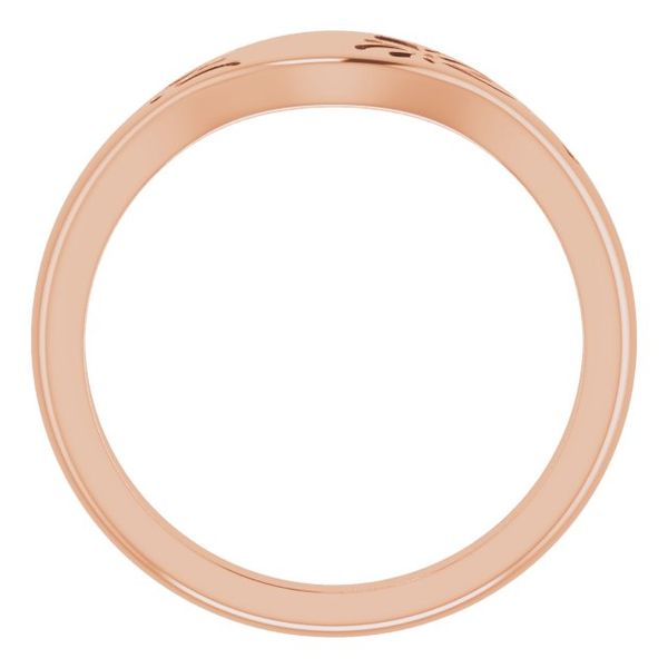Pierced Floral-Inspired Ring - Image 2