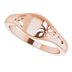 Pierced Floral-Inspired Ring - Image 5