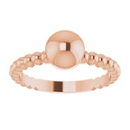 Beaded Ball Ring - Image 3