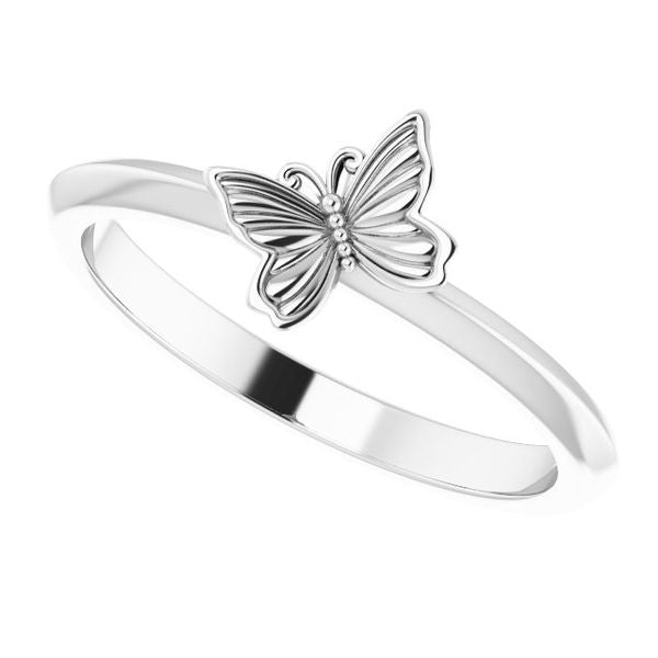 Stackable Butterfly Ring - Image 5