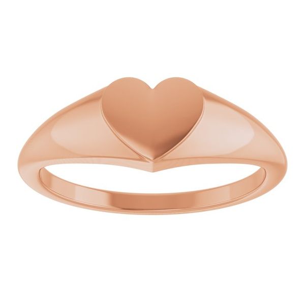 Heart Signet Ring - Image 3