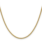 Leslie's 14K 2.1mm Spiga Chain - Image 2