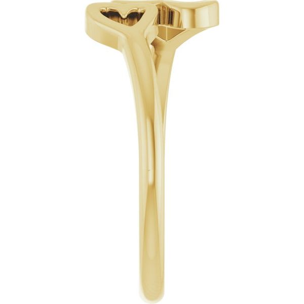 Double Heart Ring - Image 4