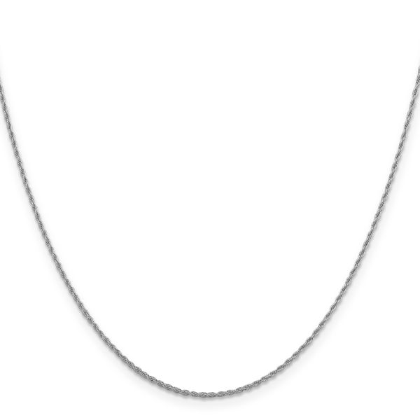 Leslie's 14K White Gold 1.3mm Loose Rope Chain - Image 2